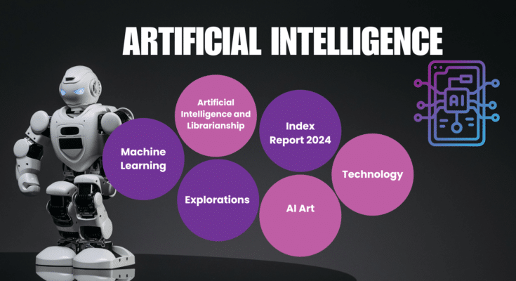 White and Purple Modern Artificial Intelligence Presentation 1